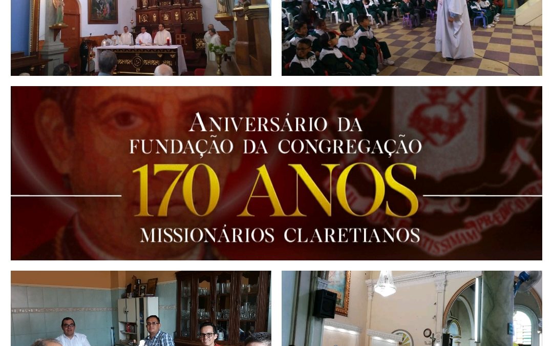 Celebración del Aniversario de la Fundación de la Congregación de Misioneros Claretianos
