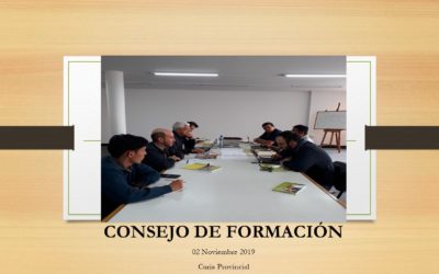 CONSEJO DE FORMACIÓN