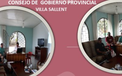 CONSEJO DE GOBIERNO PROVINCIAL  –  VILLA SALLENT