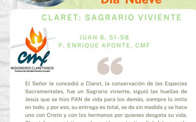 DÍA NUEVE Novena a San Antonio María Claret
