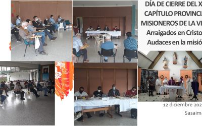 CIERRE DEL XVI CAPÍTULO PROVINCIAL