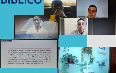 Mes Bíblico, con el Tema Hermenéuticas especificas