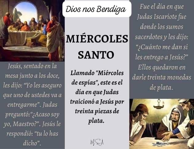 MIÉRCOLES SANTO