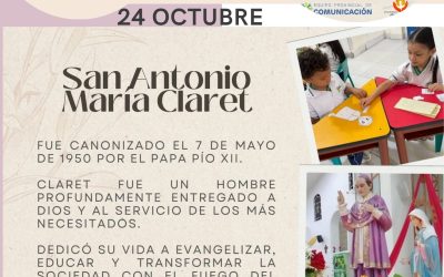 Seguimos celebrando con el corazón lleno de gratitud la vida de San Antonio María Claret ,nuestro fundador.