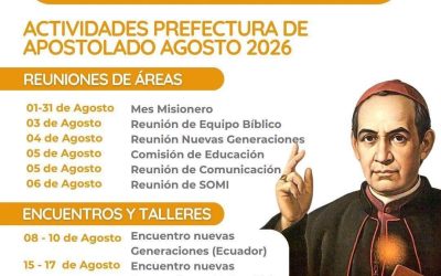 MES AGOSTO-ACTIVIDADES PREFECTURA APOSTOLADO