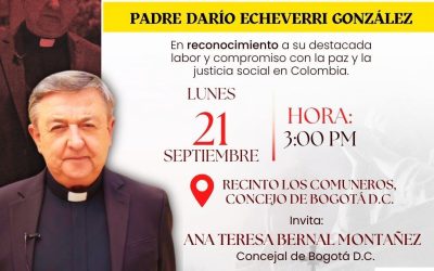 Un reconocimiento a la vida y obra por la paz y la justicia social.
